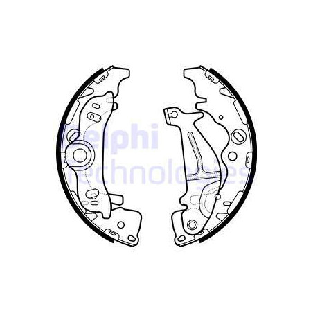 Jeu de mâchoires de frein...