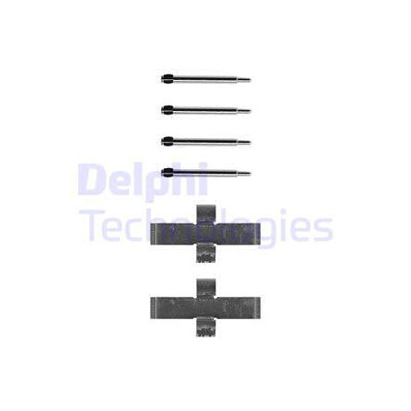 Kit d'accessoires (plaquette de frein) DELPHI