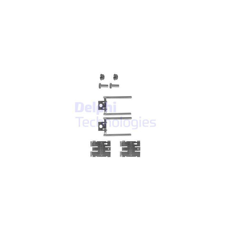 Kit d'accessoires (plaquette de frein) DELPHI