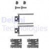 Kit d'accessoires (plaquette de frein) DELPHI
