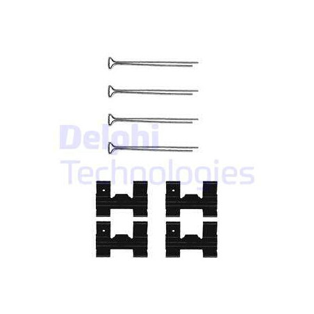 Kit d'accessoires (plaquette de frein) DELPHI