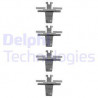 Kit d'accessoires (plaquette de frein) DELPHI