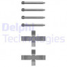 Kit d'accessoires (plaquette de frein) DELPHI
