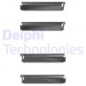 Kit d'accessoires (plaquette de frein) DELPHI