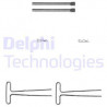 Kit d'accessoires (plaquette de frein) DELPHI
