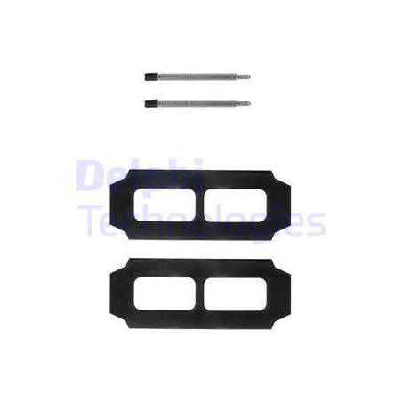 Kit d'accessoires (plaquette de frein) DELPHI