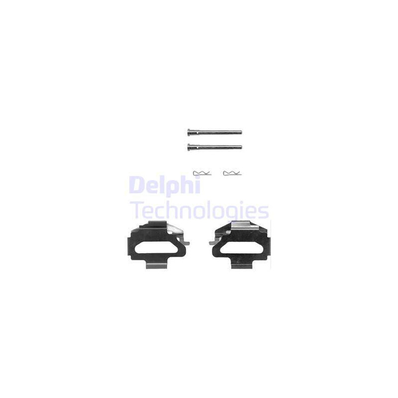 Kit d'accessoires (plaquette de frein) DELPHI