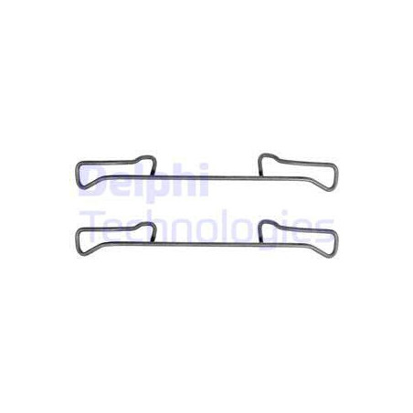 Kit d'accessoires (plaquette de frein) DELPHI