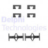 Kit d'accessoires (plaquette de frein) DELPHI