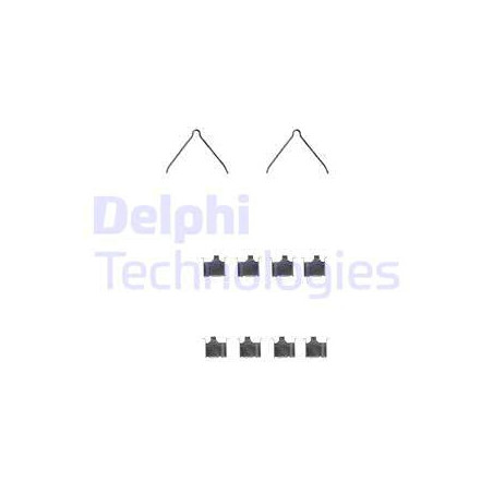 Kit d'accessoires (plaquette de frein) DELPHI