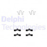 Kit d'accessoires (plaquette de frein) DELPHI
