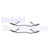 Kit d'accessoires (plaquette de frein) DELPHI