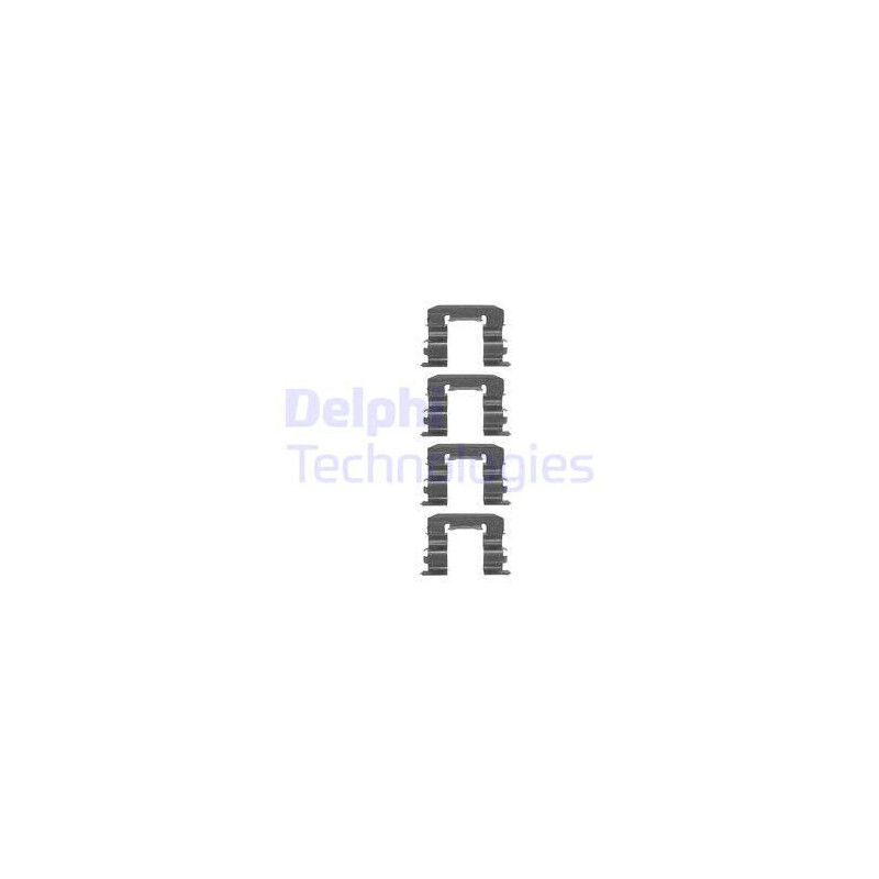 Kit d'accessoires (plaquette de frein) DELPHI