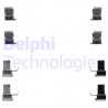 Kit d'accessoires (plaquette de frein) DELPHI