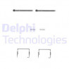 Kit d'accessoires (plaquette de frein) DELPHI