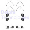 Kit d'accessoires (plaquette de frein) DELPHI