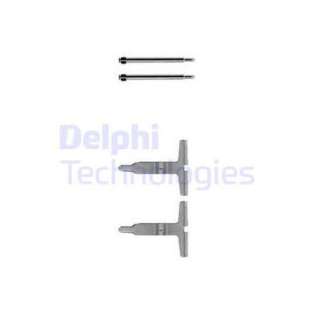 Kit d'accessoires (plaquette de frein) DELPHI