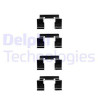 Kit d'accessoires (plaquette de frein) DELPHI