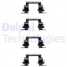 Kit d'accessoires (plaquette de frein) DELPHI