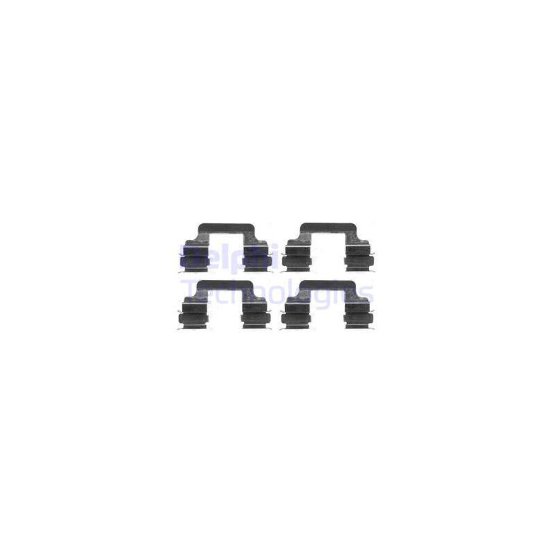 Kit d'accessoires (plaquette de frein) DELPHI