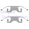 Kit d'accessoires (plaquette de frein) DELPHI