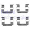 Kit d'accessoires (plaquette de frein) DELPHI