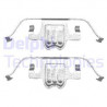 Kit d'accessoires (plaquette de frein) DELPHI