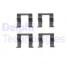 Kit d'accessoires (plaquette de frein) DELPHI