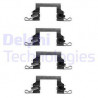 Kit d'accessoires (plaquette de frein) DELPHI