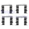 Kit d'accessoires (plaquette de frein) DELPHI