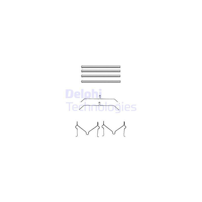 Kit d'accessoires (plaquette de frein) DELPHI