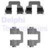 Kit d'accessoires (plaquette de frein) DELPHI