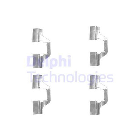 Kit d'accessoires (plaquette de frein) DELPHI