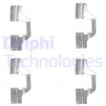 Kit d'accessoires (plaquette de frein) DELPHI
