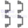 Kit d'accessoires (plaquette de frein) DELPHI