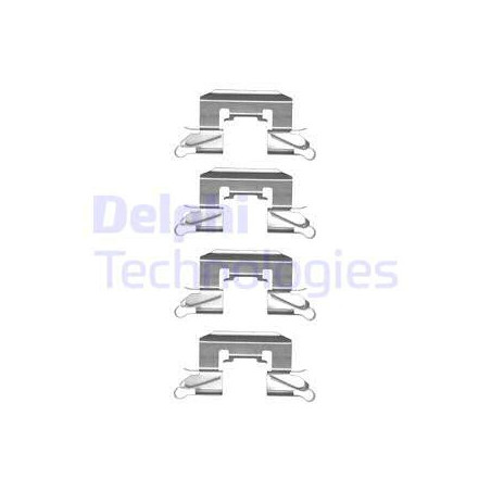 Kit d'accessoires (plaquette de frein) DELPHI