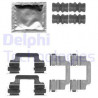 Kit d'accessoires (plaquette de frein) DELPHI