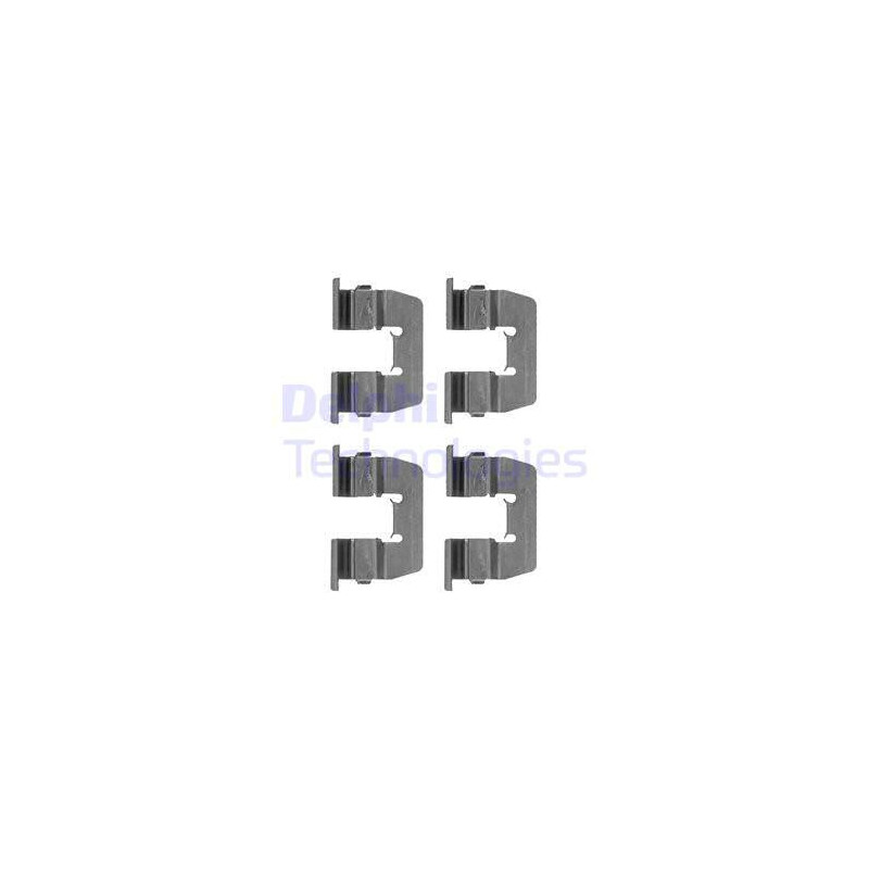 Kit d'accessoires (plaquette de frein) DELPHI