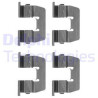 Kit d'accessoires (plaquette de frein) DELPHI