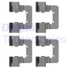 Kit d'accessoires (plaquette de frein) DELPHI