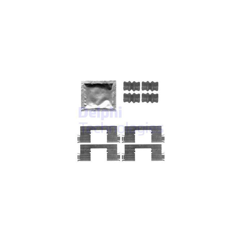 Kit d'accessoires (plaquette de frein) DELPHI