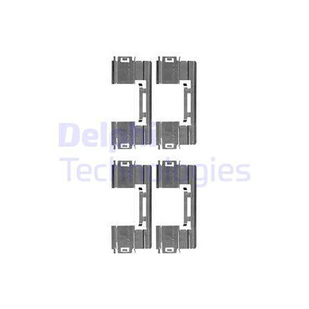 Kit d'accessoires (plaquette de frein) DELPHI