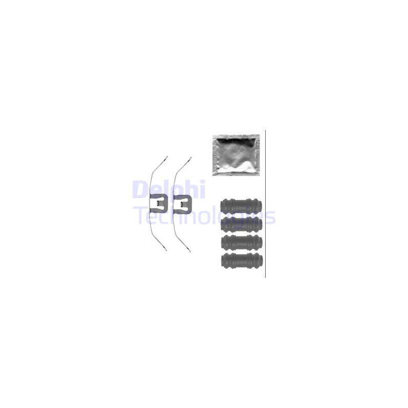 Kit d'accessoires (plaquette de frein) DELPHI