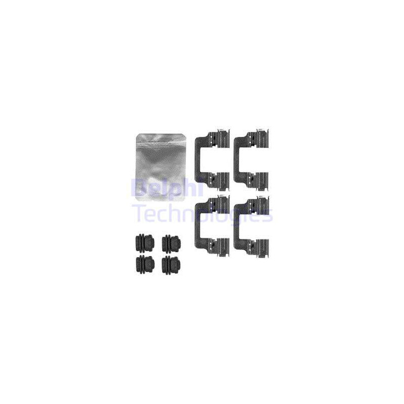 Kit d'accessoires (plaquette de frein) DELPHI