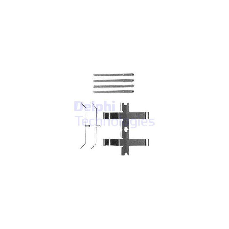 Kit d'accessoires (plaquette de frein) DELPHI