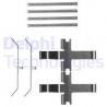 Kit d'accessoires (plaquette de frein) DELPHI