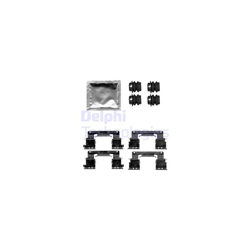 Kit d'accessoires (plaquette de frein) DELPHI
