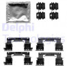 Kit d'accessoires (plaquette de frein) DELPHI