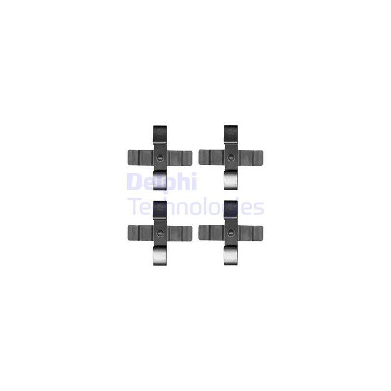 Kit d'accessoires (plaquette de frein) DELPHI