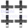 Kit d'accessoires (plaquette de frein) DELPHI
